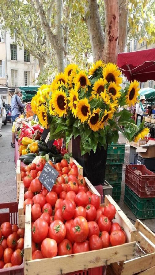 Sunny Apartment With Nice View In History City Center Aix-en-Provence Exterior foto